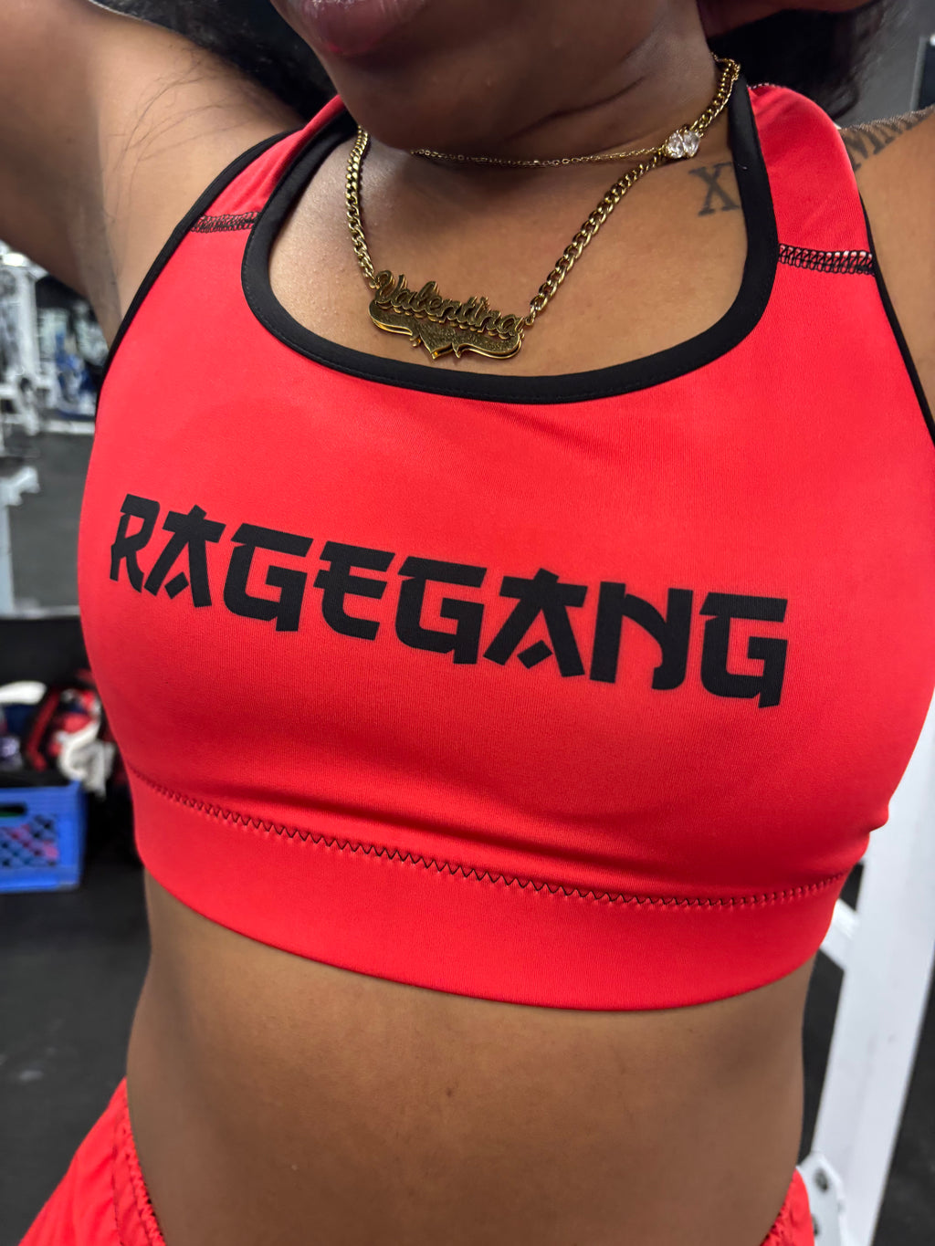 Rage Gang Padded Sports Bra