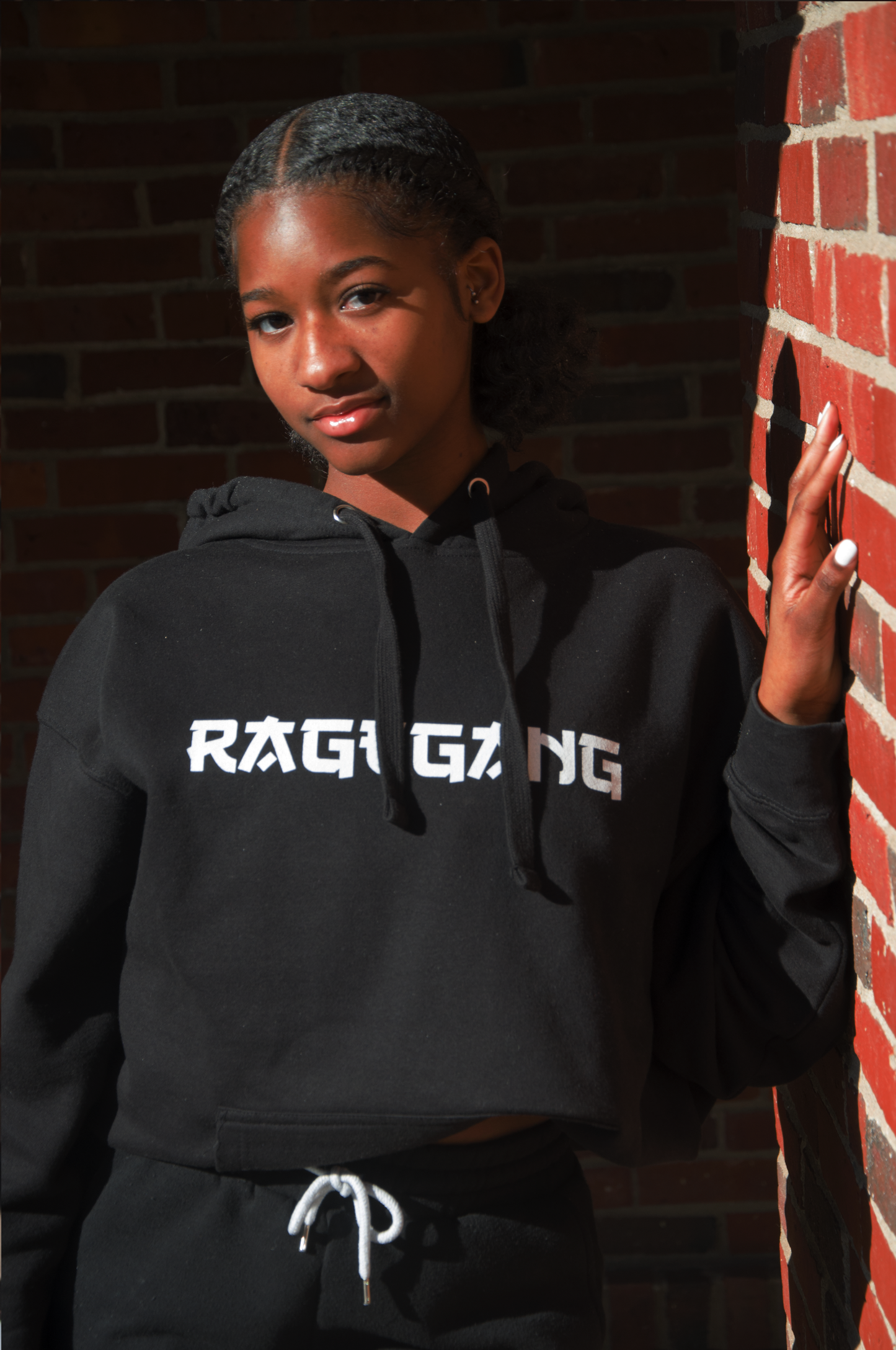 Rage Gang Hoodie Black